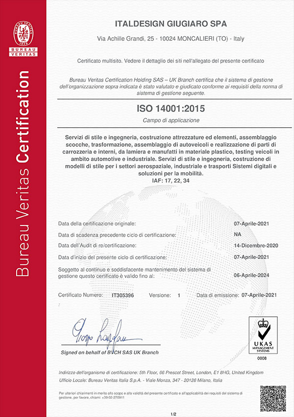 Certificate IT305396 Item 1-6WE1Y8V