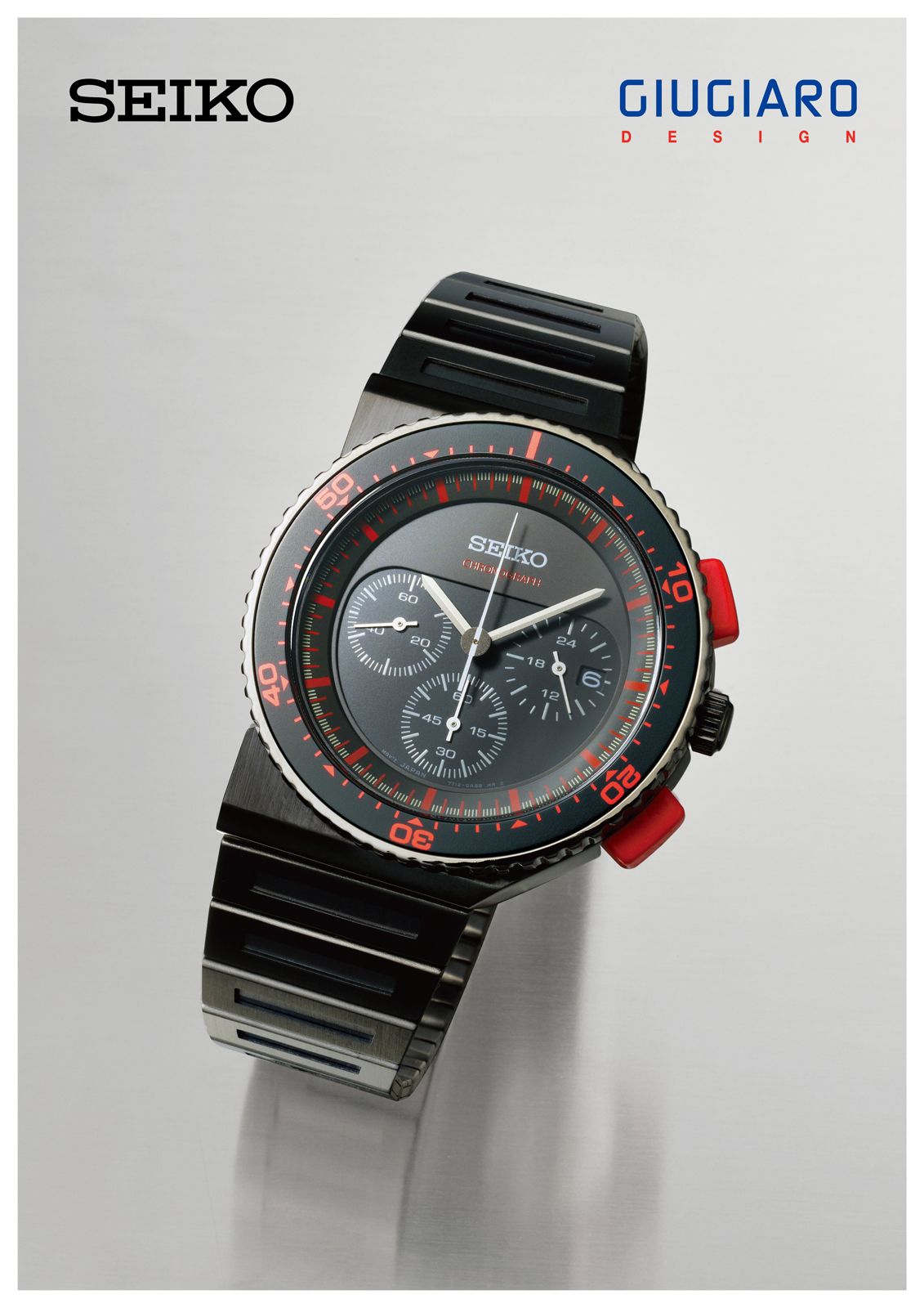 New watches for motorcyclists and car drivers by Seiko & Giugiaro 