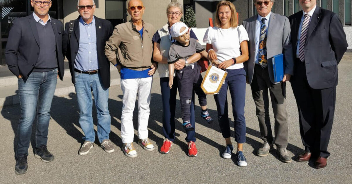 Italdesign training Lions Club Moncalieri Castello on road and vehicle safety